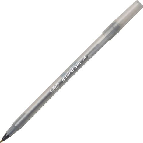 Długopis Bic Round Stic skuwka 1.0mm Czarny